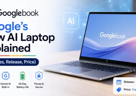 Google's New AI Laptop Explained