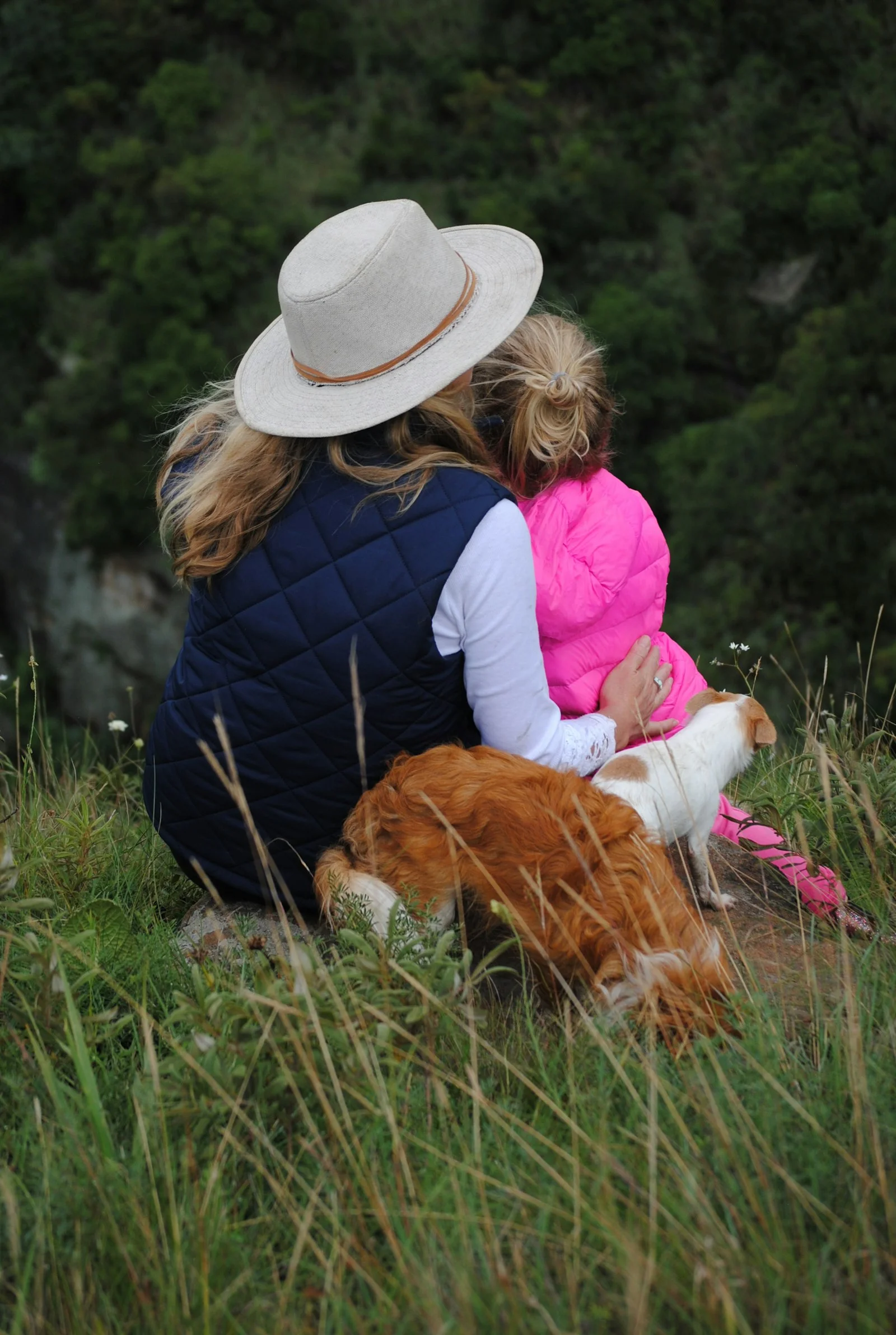 Mother and daughter sharing a warm hug on Mother's Day
