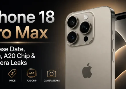 iPhone 18 Pro Max Release Date, Price, A20 Chip & Camera Leaks