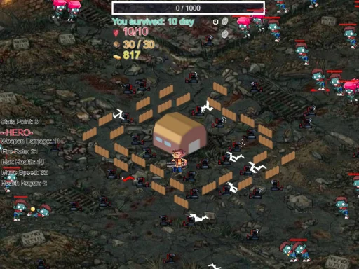 Terrifying Zombies: Tower Defense 1 Game