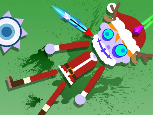 Kick The Santa Christmas Buddy