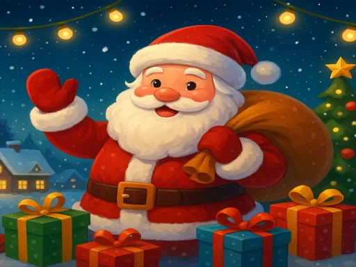 Santa  Collecting gifts