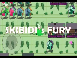 The Wizard Green Skibidis Fury