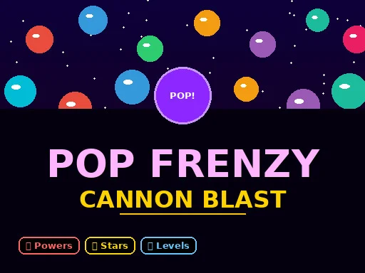 Pop Frenzy Cannon Blast